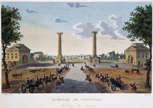 La barrier de Vincennes - in “Vues de Paris”