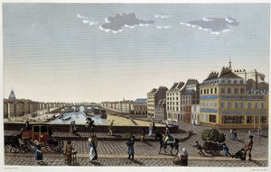 Parijs, de Pont Notre-Dame - in “Vues de Paris” door Courvoisier
