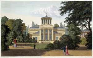 Pavillon du jardin de Monceau door Henri Courvoisier Voisin