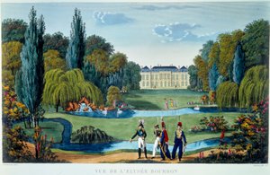 Zicht op het Palais de l