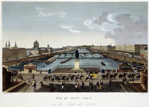 Zicht op de nieuwe brug - in 