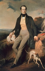 Portret van Alphonse de Lamartine