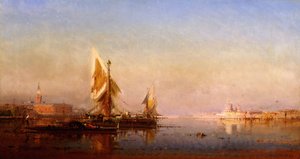 Il Bacino, Venetië door Henri Duvieux