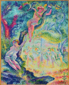De open plek door Henri Edmond Cross