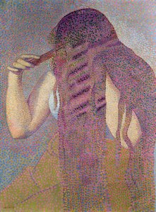 Het Haar, ca. 1892 door Henri Edmond Cross