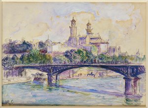 De Seine voor de Trocadero