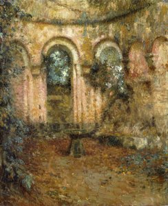 De Gronden van het Kasteel door Henri Eugene Augustin Le Sidaner