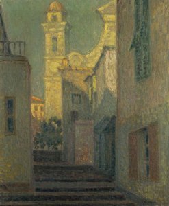 De Straat naar de Kerk, Villefranche-sur-Mer