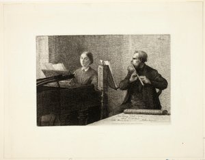 Een stuk van Schumann door Henri Fantin-Latour