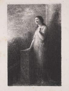 Vertrouwen in de Nacht door Henri Fantin-Latour