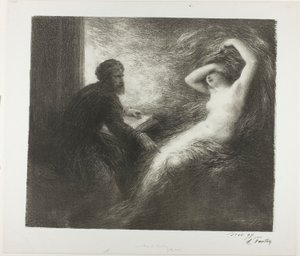 Evocatie van Kundry door Henri Fantin-Latour
