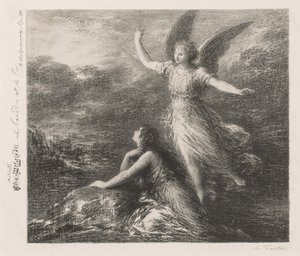 Paradijs en de Peri door Henri Fantin Latour