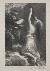 Parsifal, Act II: Oproeping van Kundry door Henri Fantin-Latour