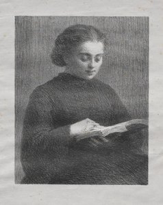 Lezen: Portret van de Zus van de Kunstenaar