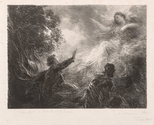 De fee van de Alpen door Henri Fantin-Latour