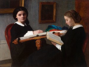 De Twee Zusters door Henri Fantin-Latour