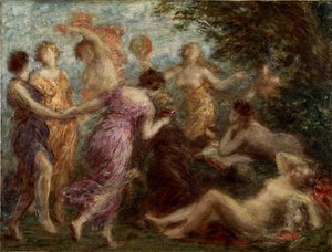 De verleiding van Sint Antonius door Henri Fantin-Latour