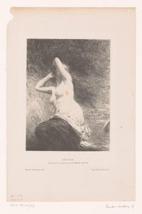 Ariadne achtergelaten op het eiland Naxos door Ignace Henri Jean Fantin Latour