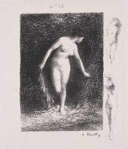 Diana door Ignace Henri Jean Fantin Latour