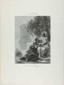 Duet van de Trojanen, eerste plaat door Ignace Henri Jean Fantin Latour