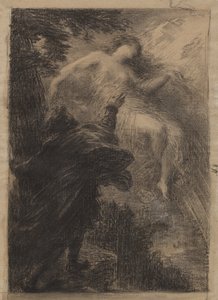 Fee van de Alpen door Ignace Henri Jean Fantin Latour