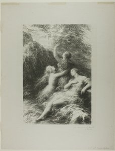 Finale van de Schemering der Goden door Ignace Henri Jean Fantin Latour