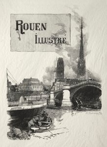 Frontispice de Rouen Illustré