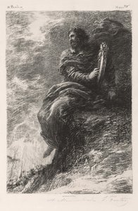 Harolde in de bergen door Ignace Henri Jean Fantin Latour