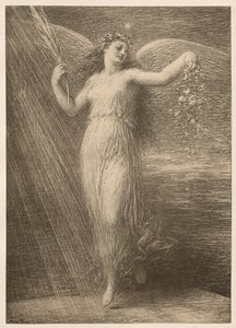 Onsterfelijkheid door Ignace Henri Jean Fantin Latour