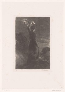 Isolde geeft Tristan het afgesproken sein