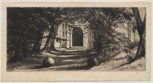 Mytton Hall door Ignace Henri Jean Fantin Latour
