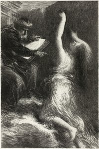 Parsifal, Act II: Oproeping van Kundry door Ignace Henri Jean Fantin Latour