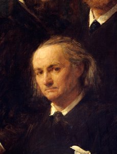 Portret van de dichter Charles Baudelaire (detail)