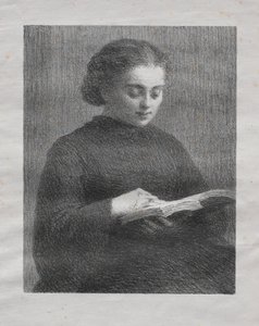 Lezen: Portret van de Zus van de Kunstenaar