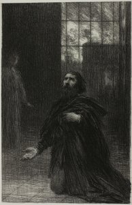 Rienzi, akte V: Het gebed van Rienzi door Henri Fantin Latour