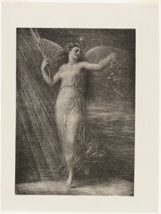 Réveil door Ignace Henri Jean Fantin Latour