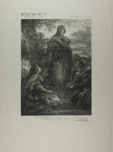 Semiramis door Ignace Henri Jean Fantin Latour