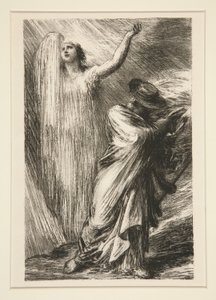 Siegfried: acte II door Ignace Henri Jean Fantin Latour