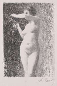 Studie voor Eva door Ignace Henri Jean Fantin Latour