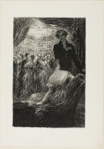 Symphonie Fantastique: Een Bal, uit Hector Berlioz, sa vie et ses oeuvres door Ignace Henri Jean Fantin Latour