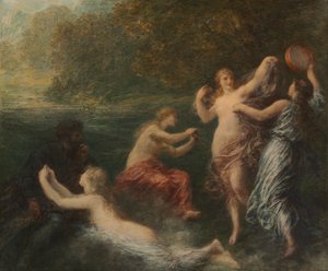 Tannhäuser door Ignace Henri Jean Fantin Latour