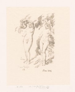 Twee studies van Eva