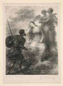 Visioen van Oberon door Ignace Henri Jean Fantin Latour