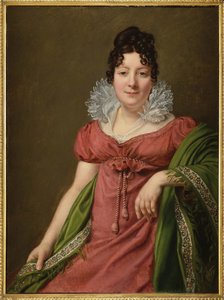 Portret van Marie-Therese Bourgoin (1781-1833), minnares van keizer Alexander I door Henri Francois Riesener