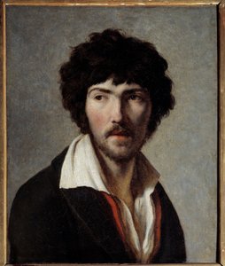 Portret van de schilder Maurice Quay (1779 -1803). Schilderij door Henri Francois Riesener (1767-1828) door Henri Francois Riesener