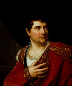 Portret van Jean-Baptiste-Sauveur Gavaudan 1772-1840, ca. 1799 door Henri Françoiss Riesener