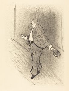 Amerikaanse zanger door Henri Gabriel Ibels