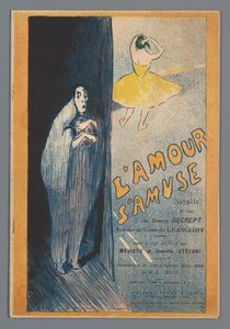 Man en ballerina door Henri Gabriel Ibels