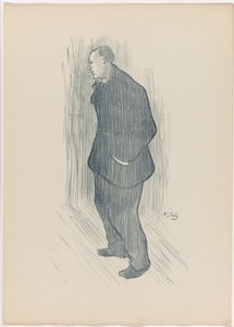 Mévisto, van Le Café-Concert door Henri Gabriel Ibels