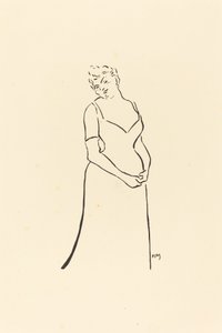 Paula Brebion? door Henri Gabriel Ibels